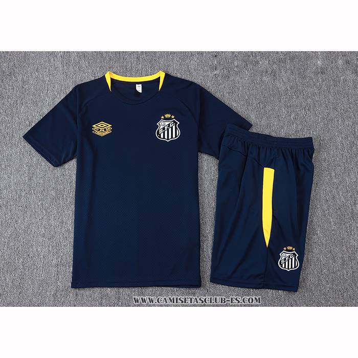 Chandal del Santos 25-26 Manga Corta Azul - Pantalon Corto
